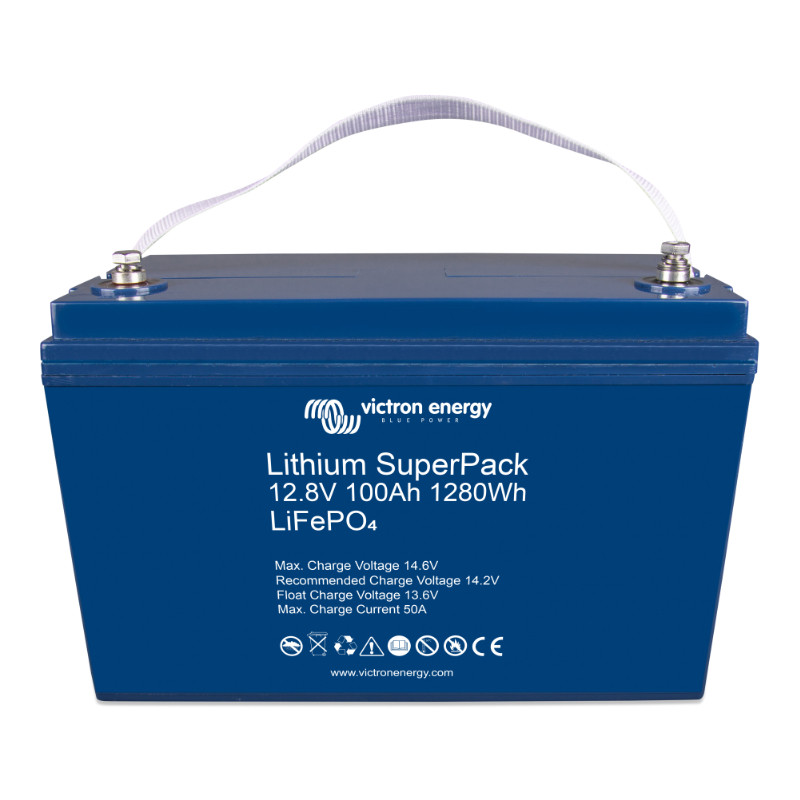 Lithium SuperPack 12,8V/100Ah High current (M8) - obrazek 2