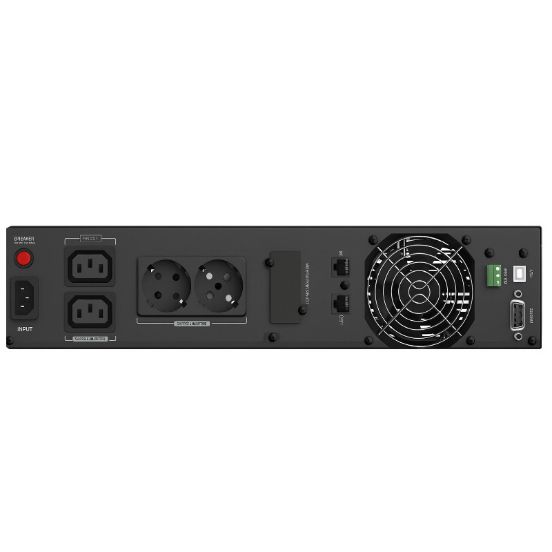 UPS Blacktec BT 2U 2200VA / 1320W Line Interactive - obrazek 2