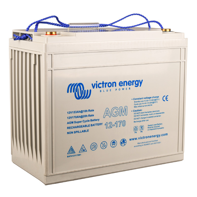 12V/170Ah AGM Super Cycle Batt. (M8) - obrazek 2