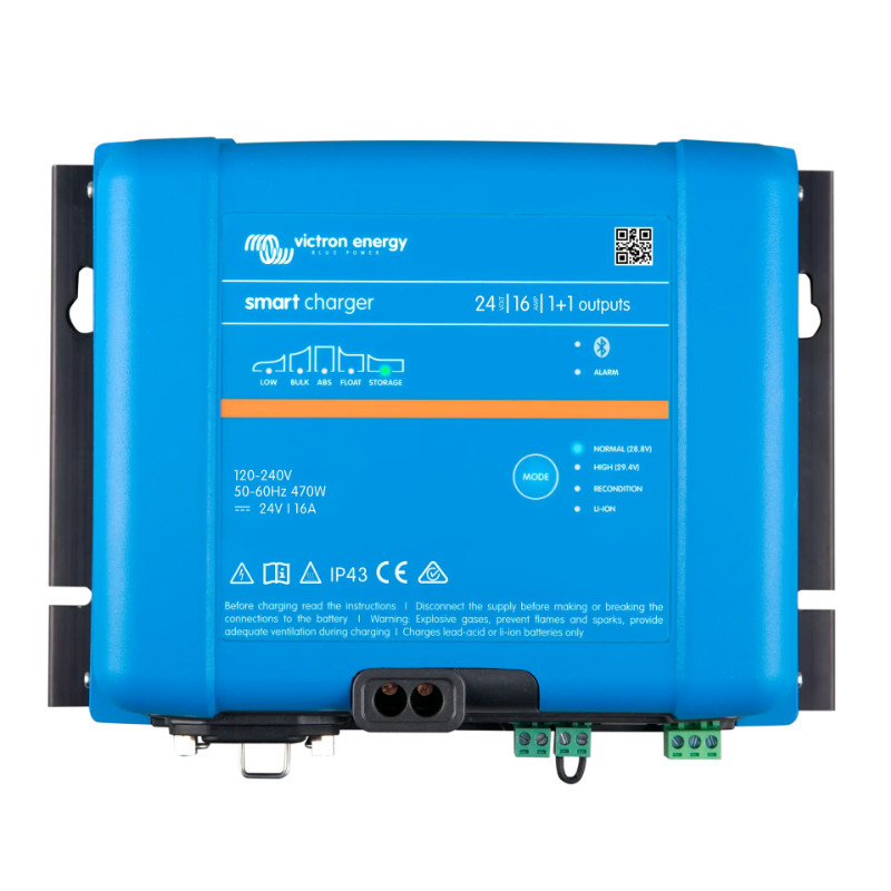 Smart IP43 Charger 24/16 (1+1) 120/240V - obrazek 3