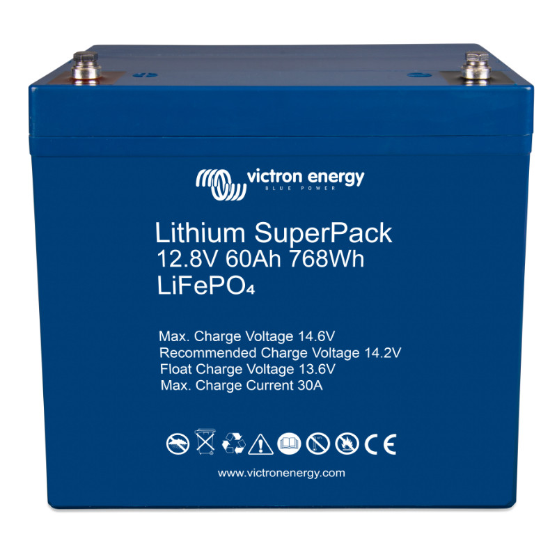Lithium SuperPack 12,8V/60Ah (M6) - obrazek 2