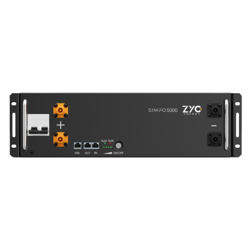 Akumulator ZYC Energy SIMPO 5000 LiFePO4 5kWh 51.2V - obrazek 3