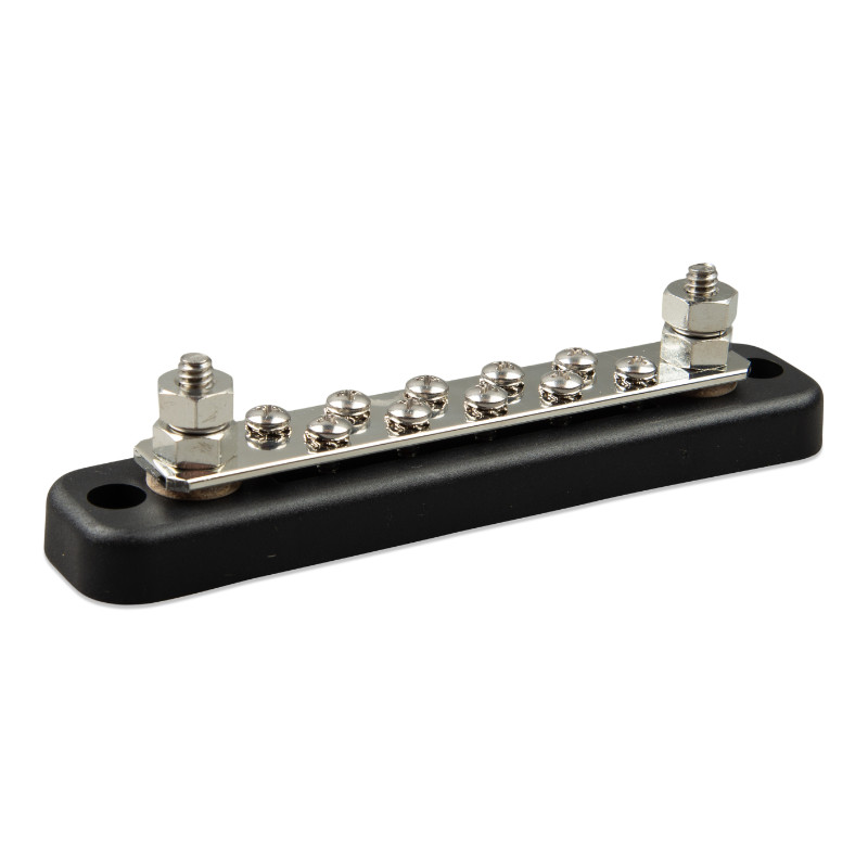 Busbar 150A 2P with 10 screws +cover - obrazek 2