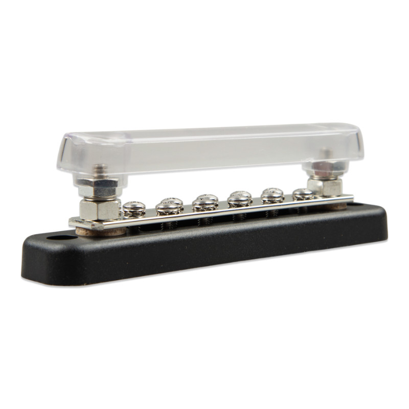 Busbar 150A 2P with 10 screws +cover - obrazek 3
