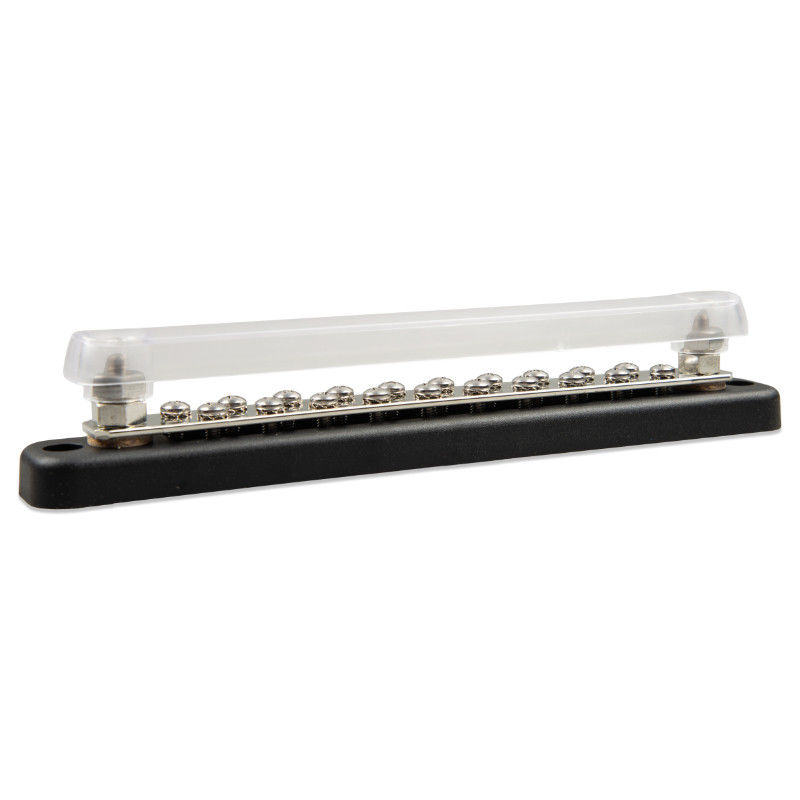 Busbar 150A 2P with 20 screws +cover - obrazek 2