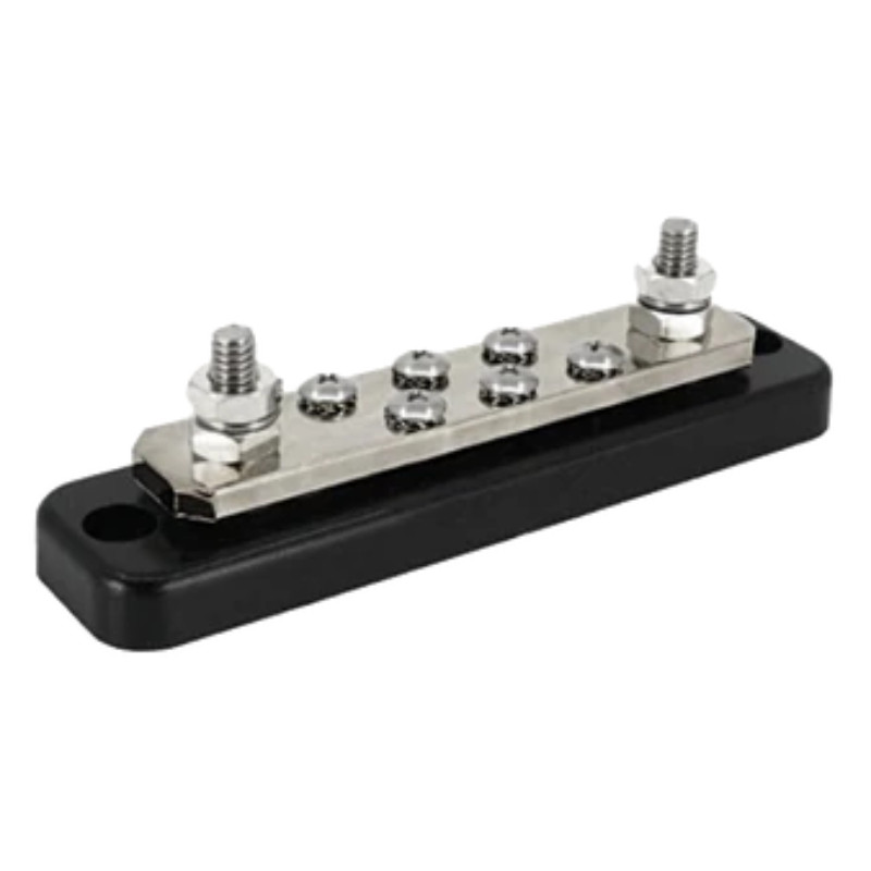 Busbar 250A 2P, 6 śrub + osłona, DC M8 | Victron - obrazek 2