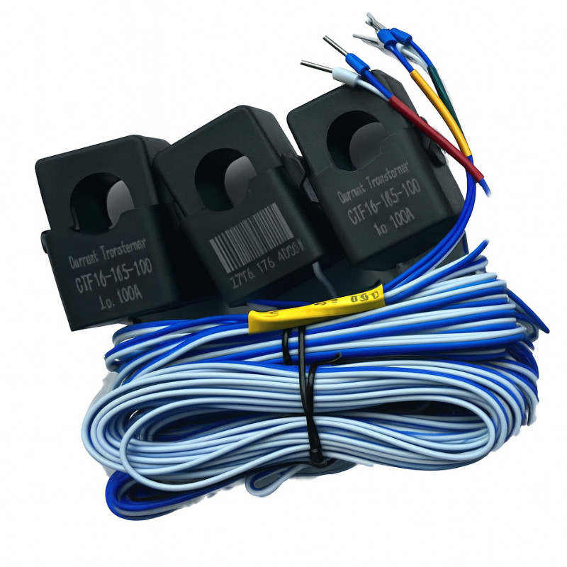 Licznik energii Alphaess DTSU666 400V z 3 przekładnikami CT 100A - obrazek 3