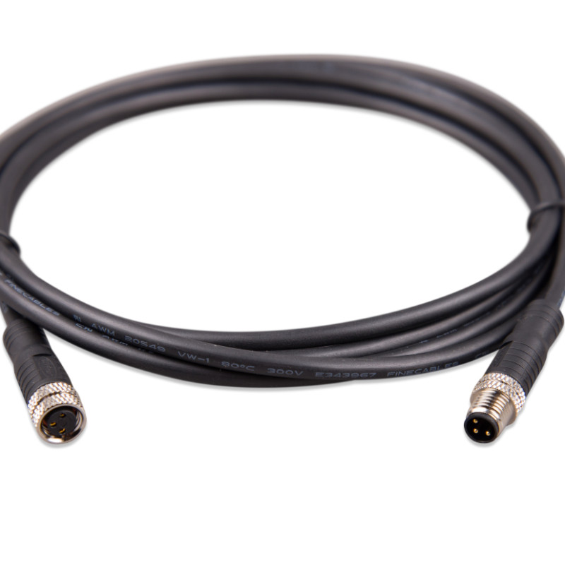 Male to Female 3 pole 1 m (bag of 2) - obrazek 3