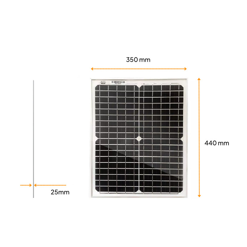 Panel słoneczny 20W Monokrystaliczny - obrazek 2