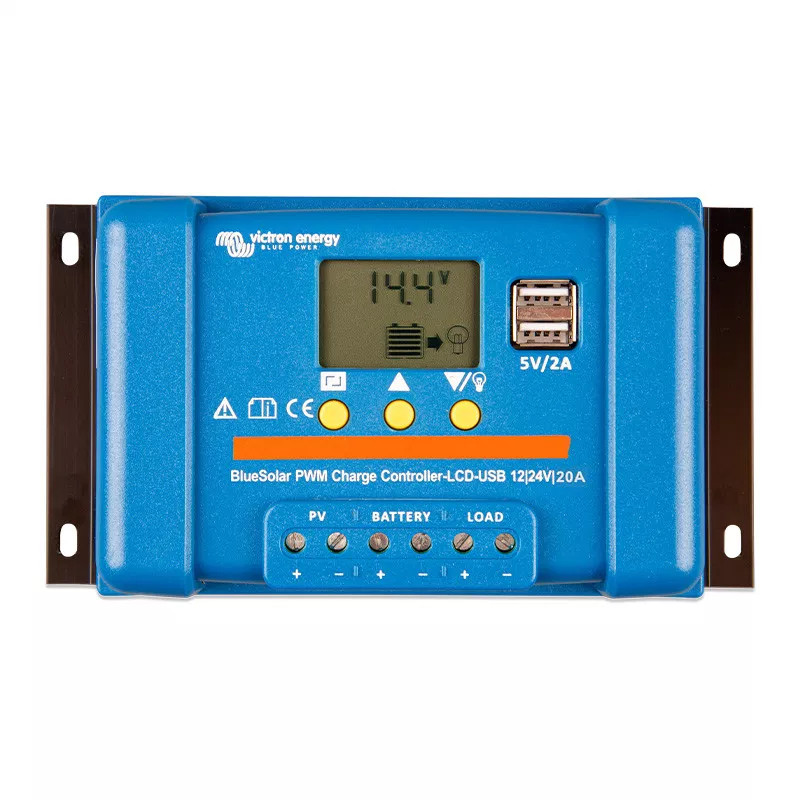 Panel słoneczny 2x180W z regulatorem ładowania 20A LCD - obrazek 2