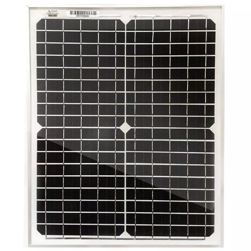 Panel słoneczny 55W i akumulator AGM 14Ah z regulatorem LCD - obrazek 3