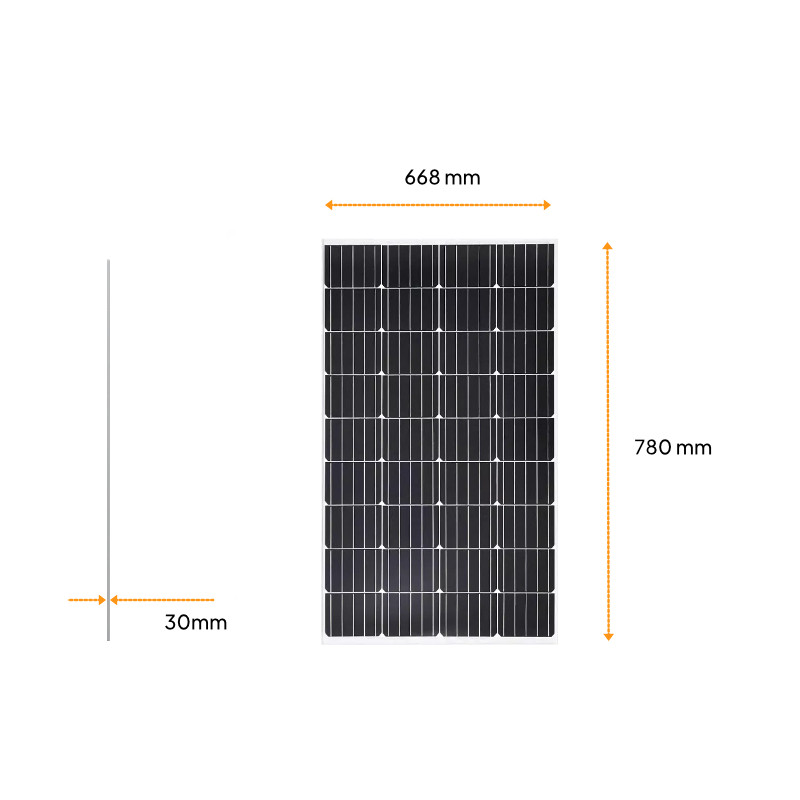 Panel słoneczny 90W Monokrystaliczny - obrazek 2