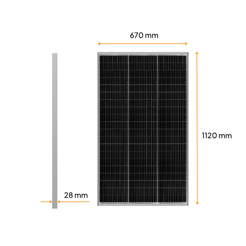 Panel słoneczny EPEVER 150W - obrazek 3