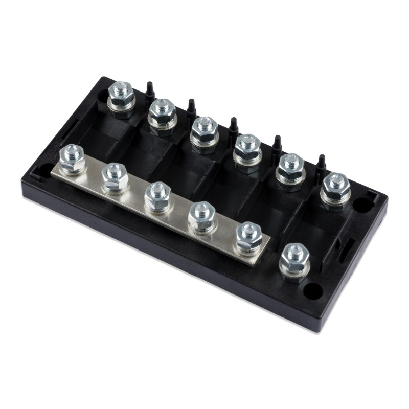 Six-way fuse holder for Mega-fuse with busbar (250A) - obrazek 2
