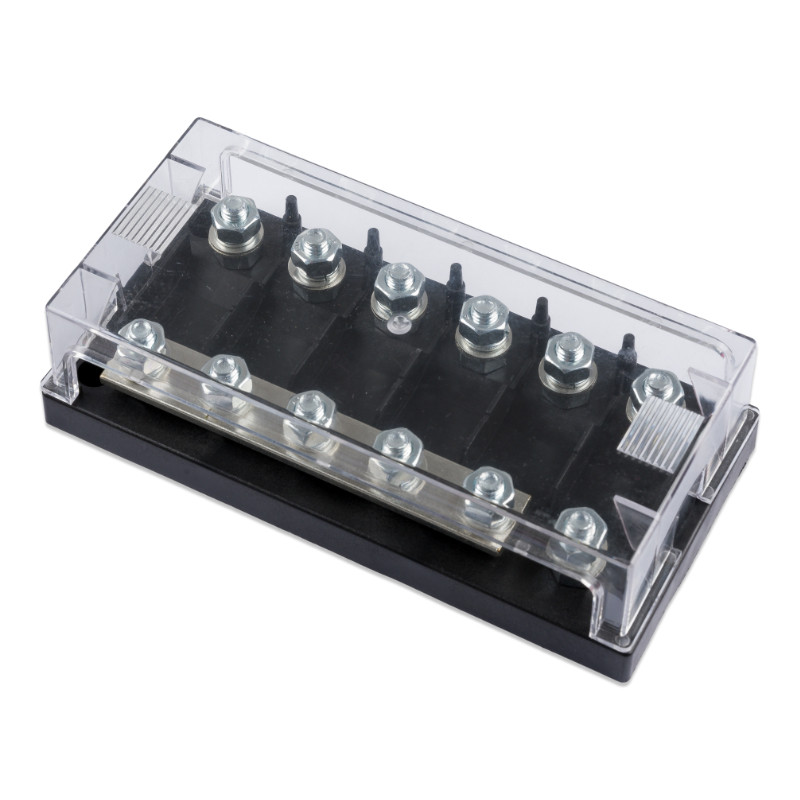 Six-way fuse holder for Mega-fuse with busbar (250A) - obrazek 3