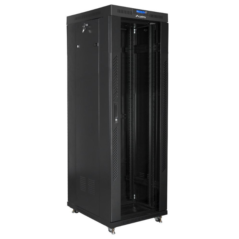 Szafa Rack Lanberg 19” 37U FF01-6837-12BL V2 z termostatem - obrazek 3