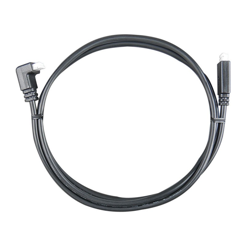 VE.Direct Cable 1,8m (one side Right Angle conn)