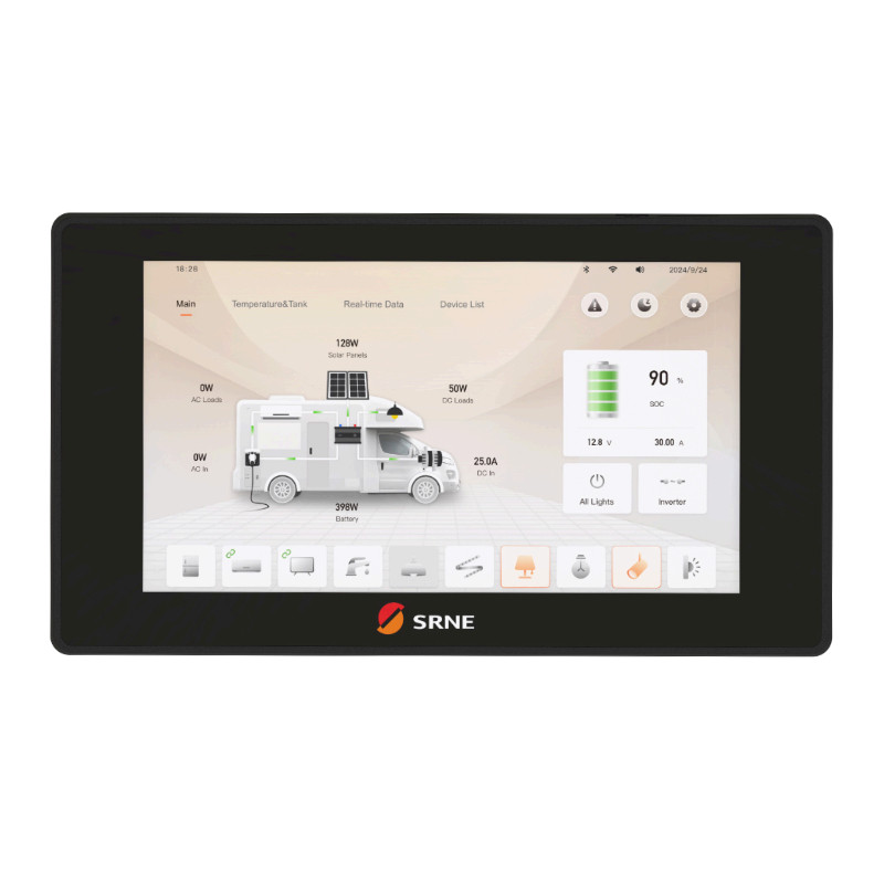 Wyświetlacz monitorujący SRNE RMA-7