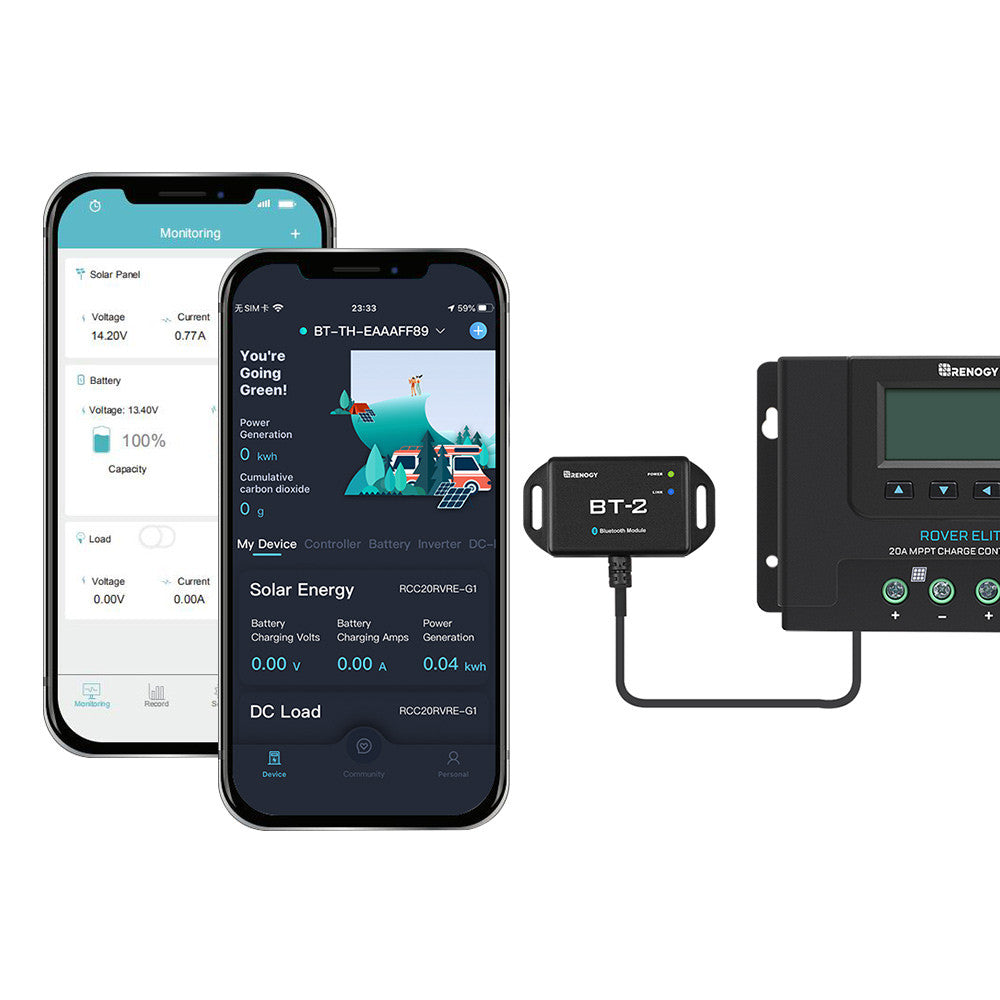 Moduł Bluetooth Renogy BT-2 do portu RS485 (RCM-BT2) - obrazek 5