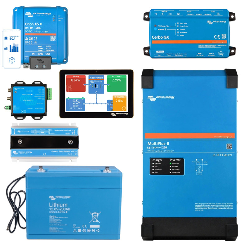System zasilania do jachtów Victron Energy moc 230V/5000Va