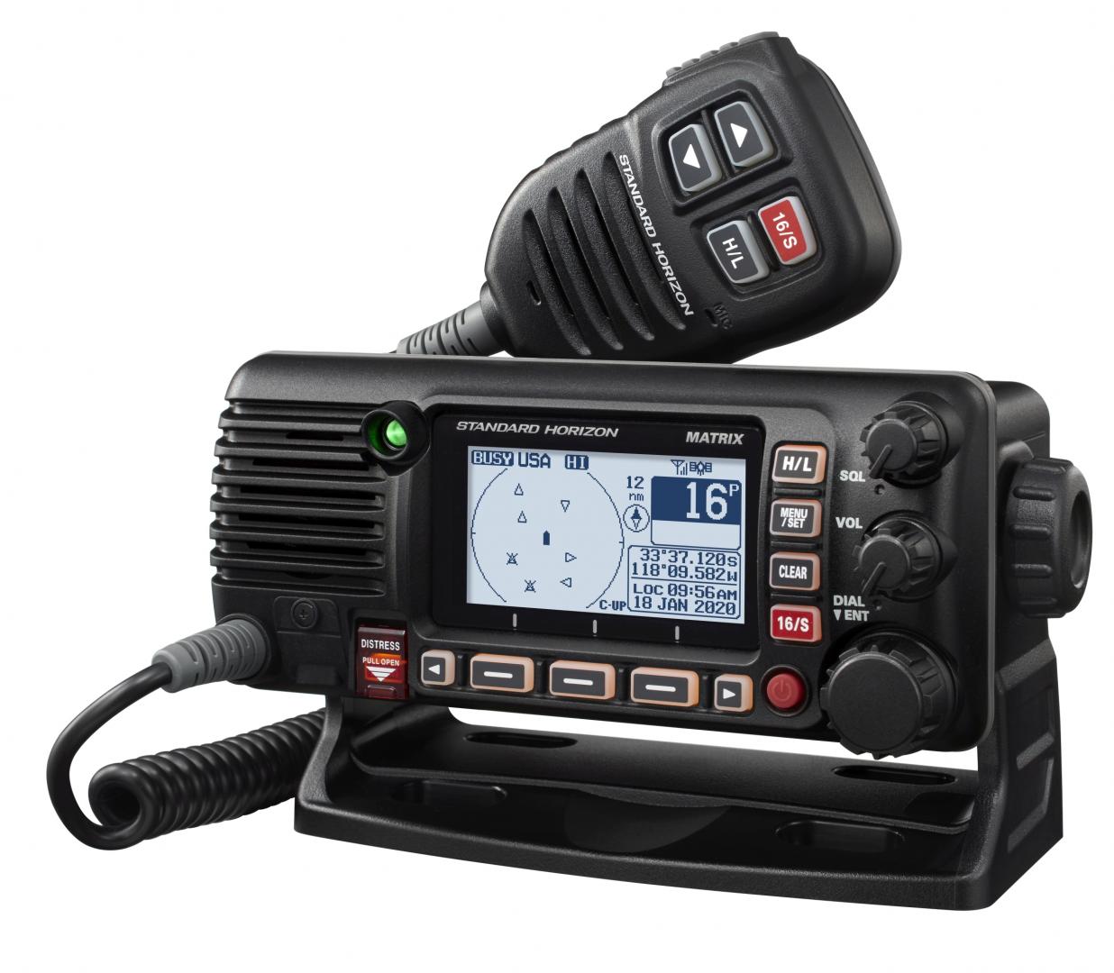 Radiotelefon stacjonarny GX2410E (odbiornik AIS; GPS; NMEA0183 i 2000)