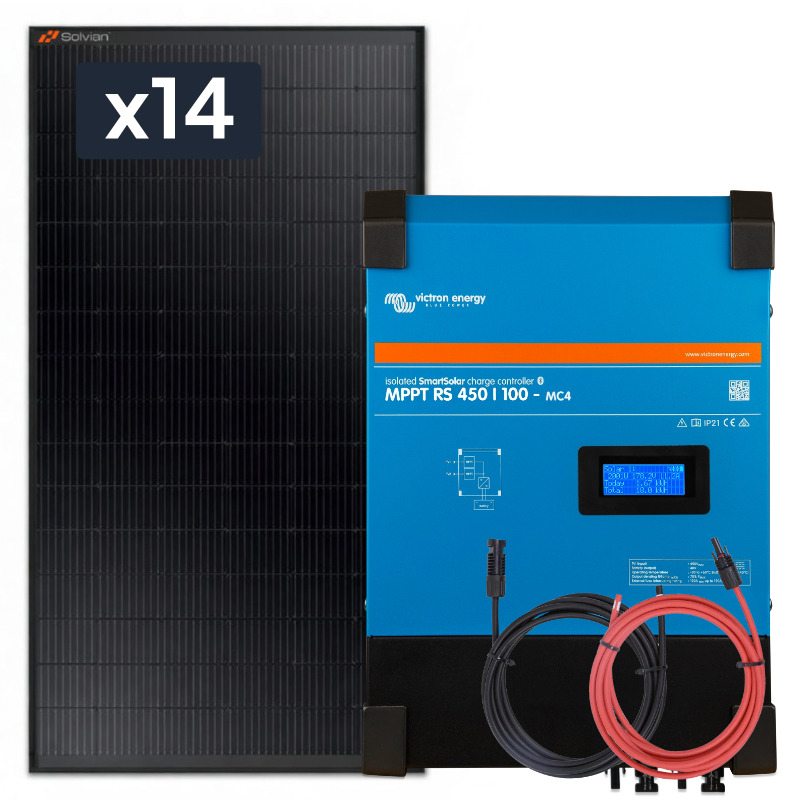 Elektrownia DC 48V 6.09 kWp do magazynu energii