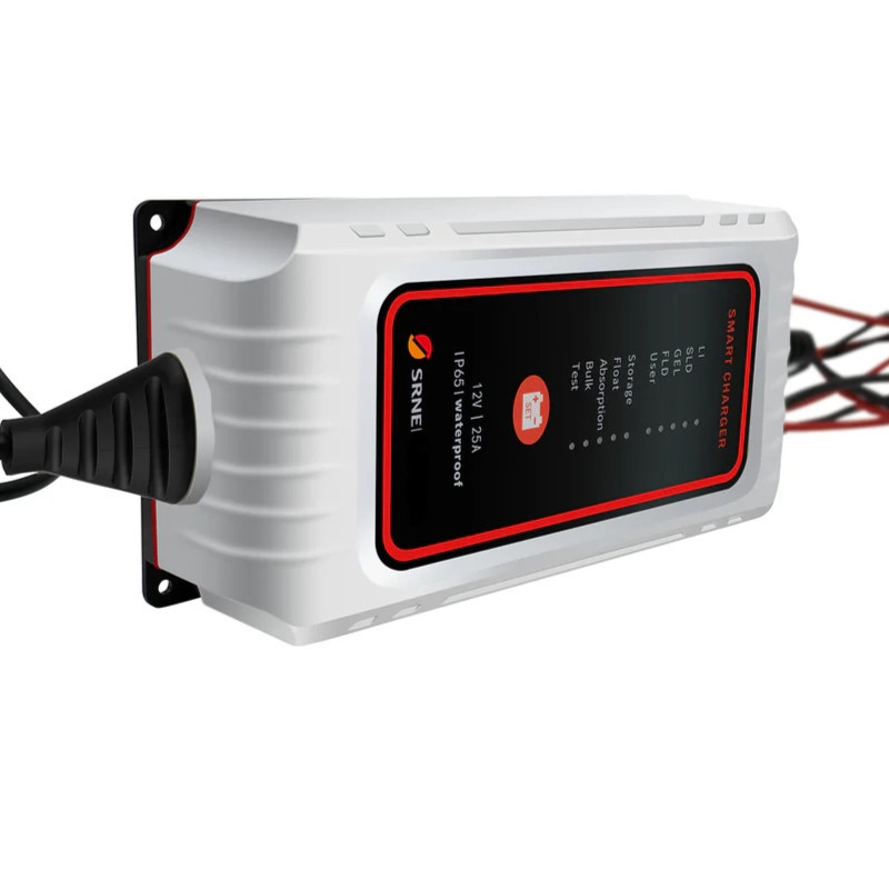 Ładowarka SRNE IP65 12V 25A - obrazek 2