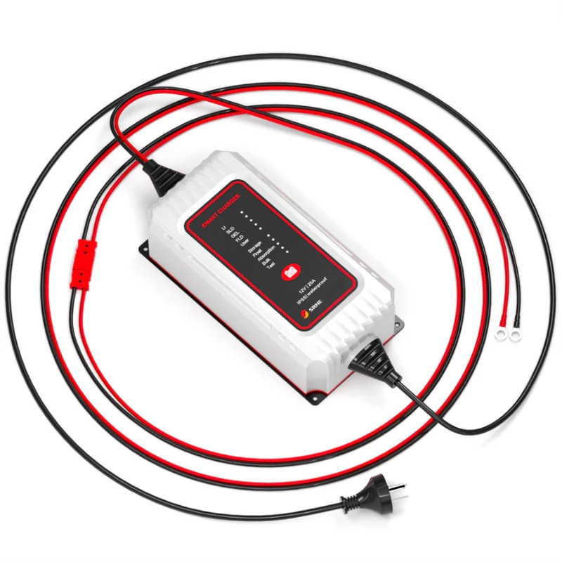 Ładowarka SRNE IP65 12V 25A - obrazek 4