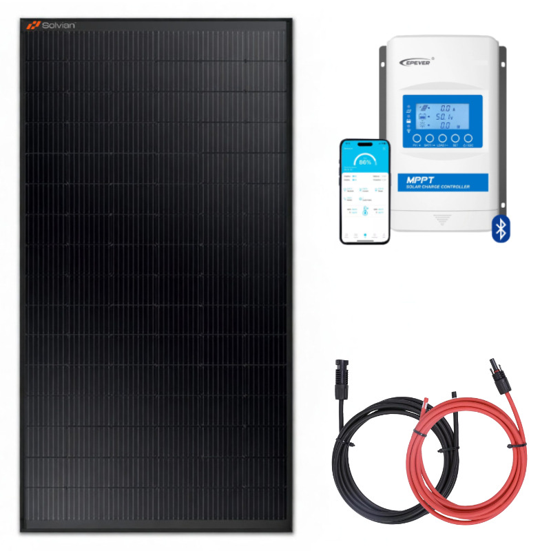 Panel słoneczny 435W z regulatorem ładowania 30A MPPT