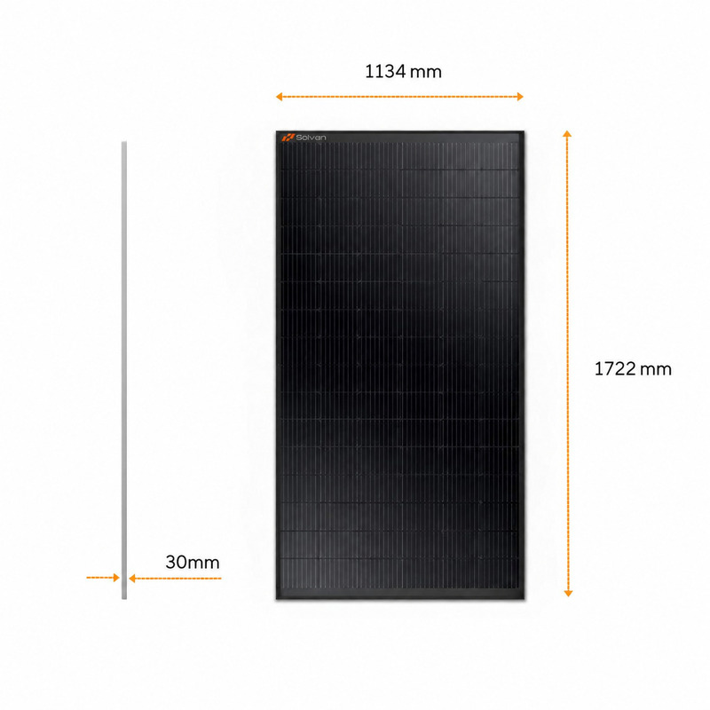 Panel słoneczny 6x435W z regulatorem ładowania 100A MPPT 24V - obrazek 3
