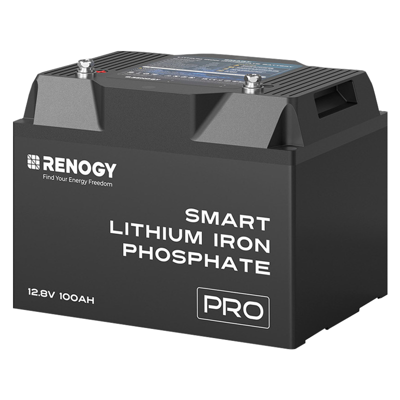 Akumulator Renogy LiFePO4 12V 100Ah Pro Smart z Bluetooth i funkcją samonagrzewania