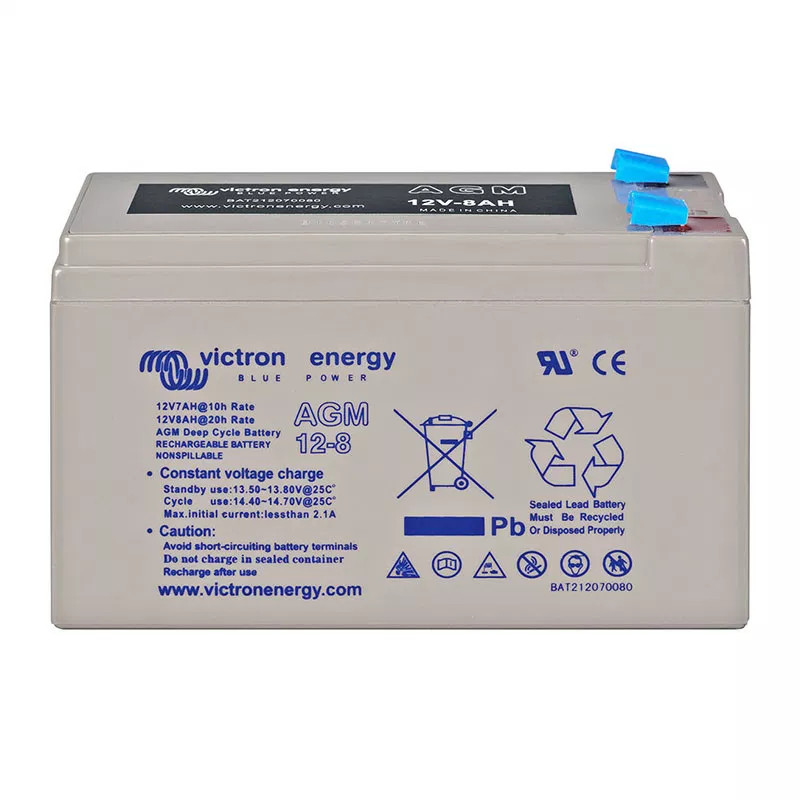Panel słoneczny 20W i akumulator AGM 8Ah z regulatorem LCD - obrazek 2